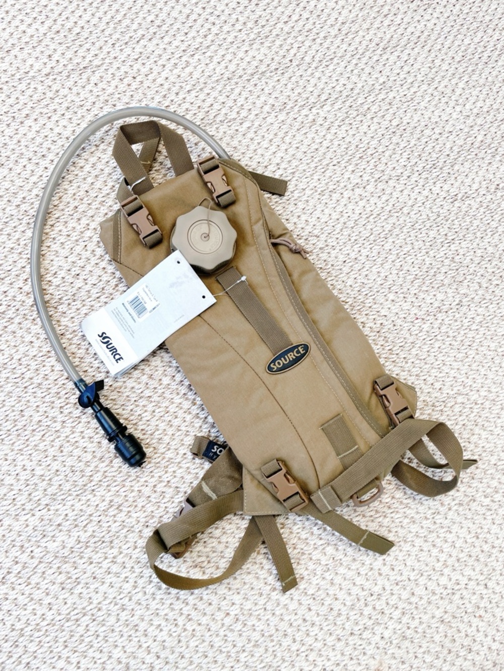 SOURCE Tactical 3L Insulated Hydration Pack Carrier with WXP Reservoir NWT